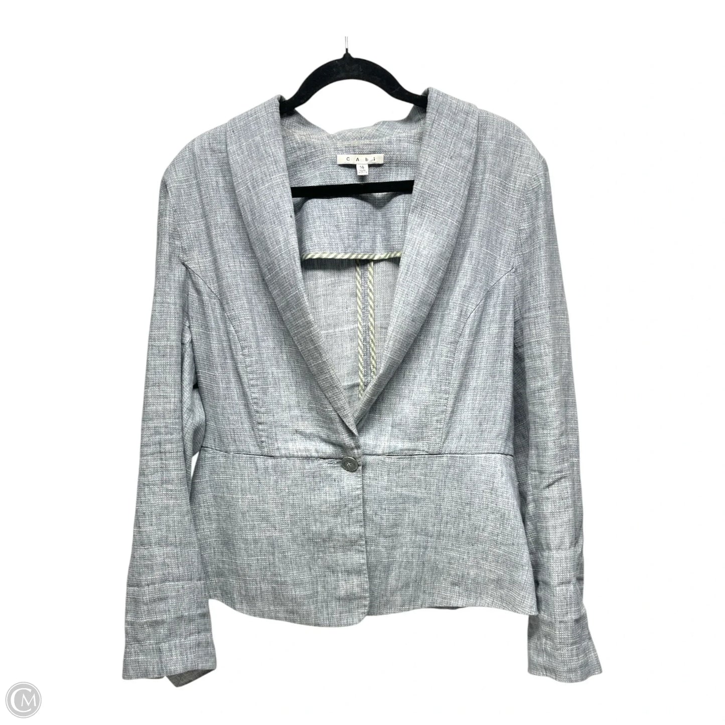 Blazer By Cabi In Blue, Size: 14