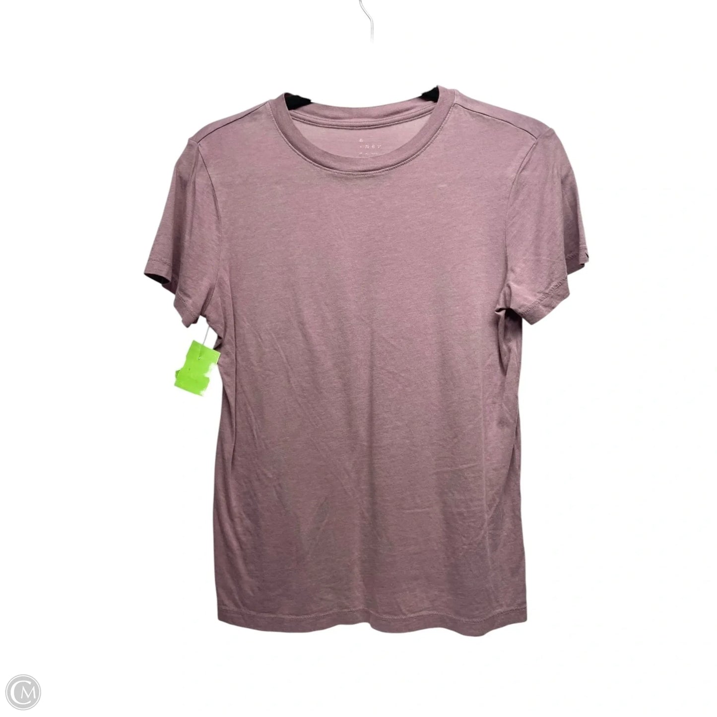 Top Short Sleeve Basic By A New Day In Mauve, Size: Xs