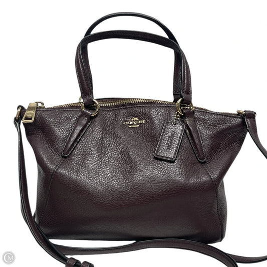 Crossbody Designer By Coach, Size: Small