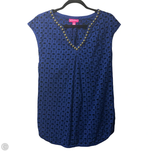 Top Short Sleeve By Target-designer In Blue, Size: S