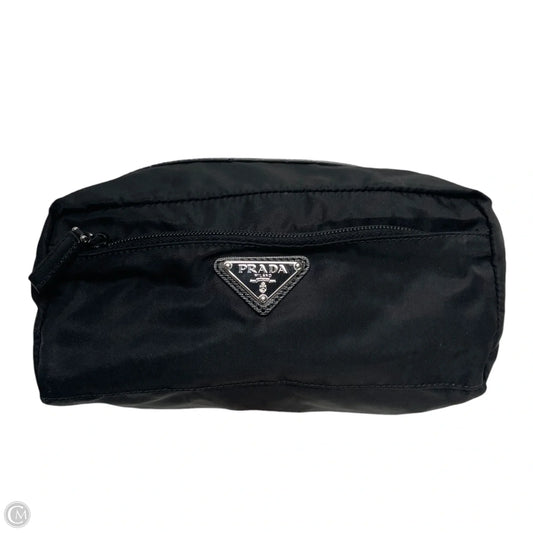 Makeup Bag Luxury Designer By Prada, Size: Large