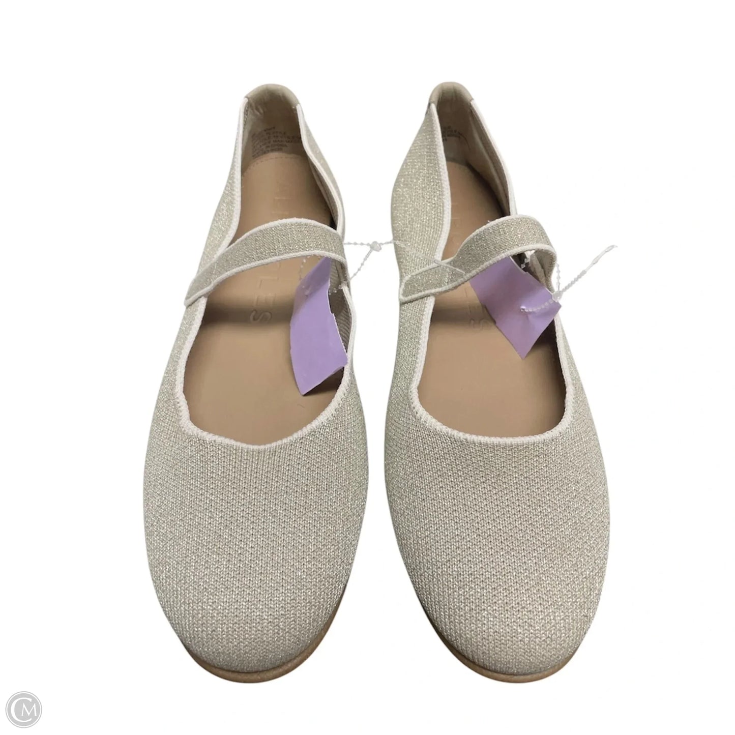 Shoes Flats By Aerosoles In Gold, Size: 9