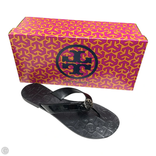 Sandals Designer By Tory Burch In Black, Size: 7