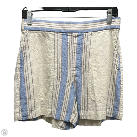Shorts By Banana Republic In Blue & Cream, Size: Xs