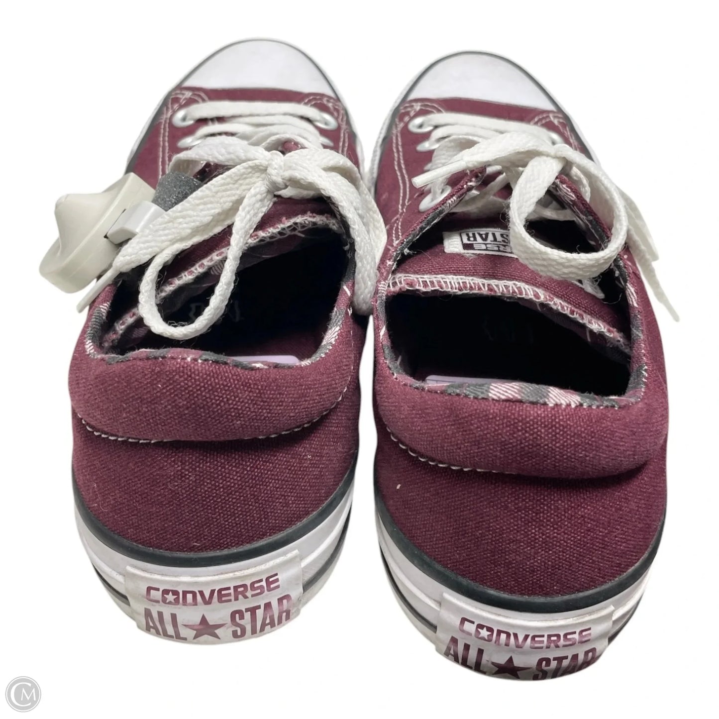 Shoes Sneakers By Converse In Maroon, Size: 8