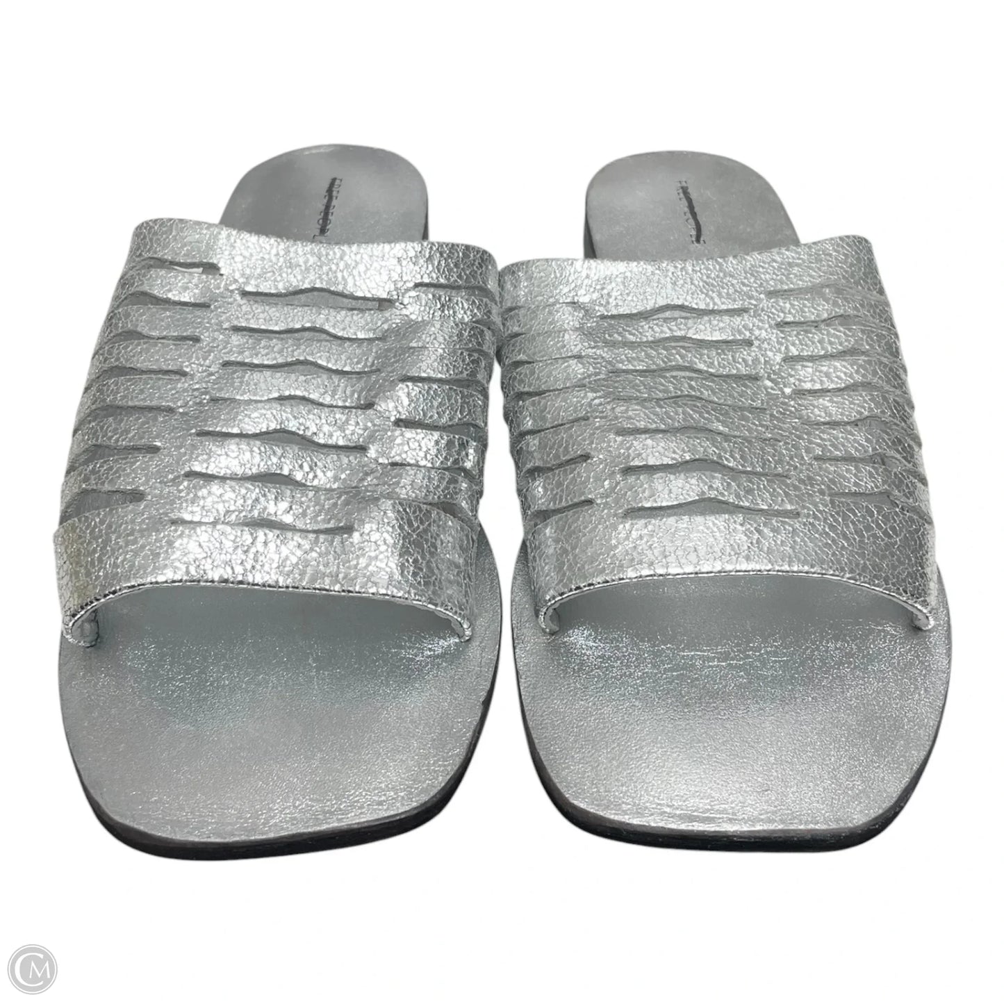 Sandals Flats By Free People In Silver, Size: 7.5