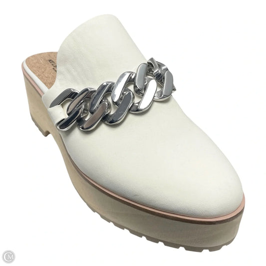Shoes Heels Platform By Kelsi Dagger In Cream, Size: 9