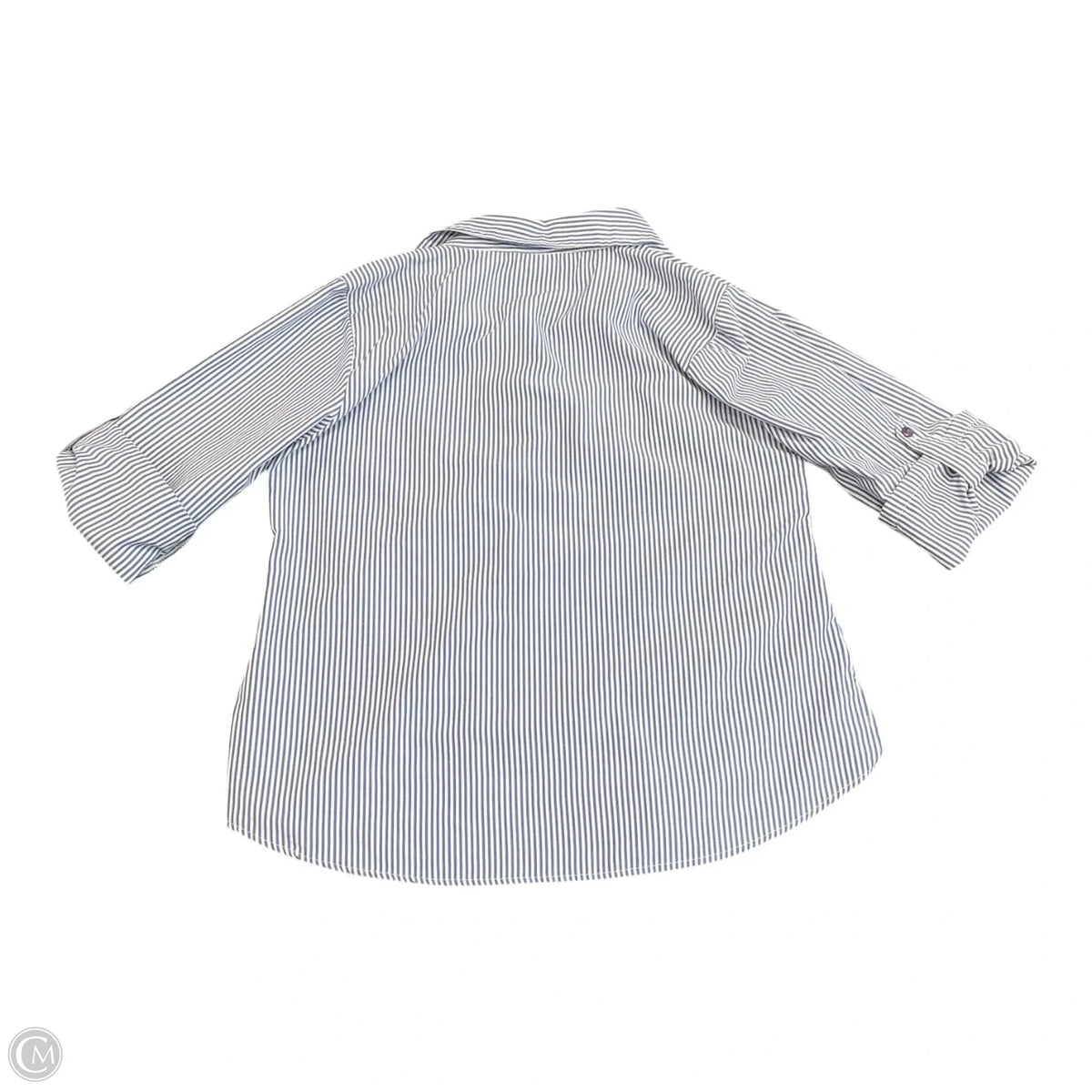 Top 3/4 Sleeve By Mph In Striped Pattern, Size: Xlp