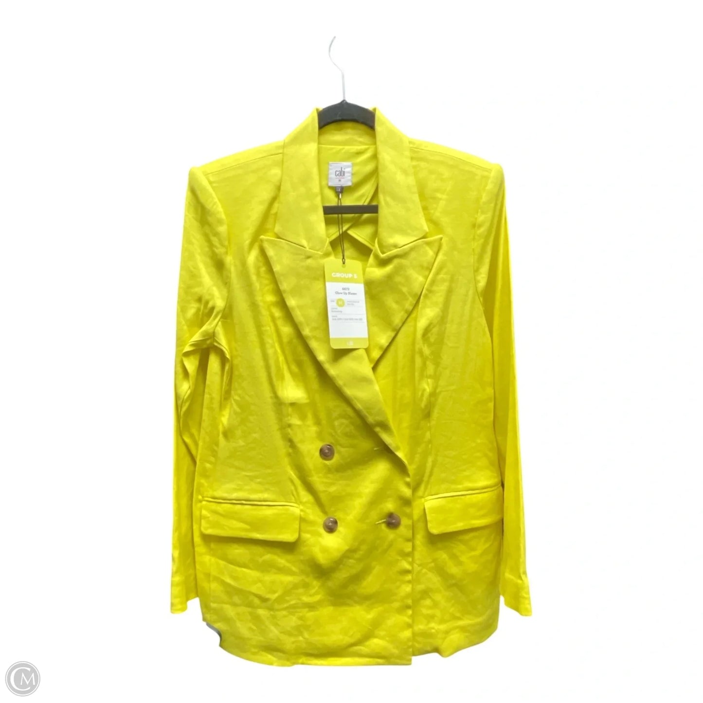 Blazer By Cabi In Yellow, Size: M