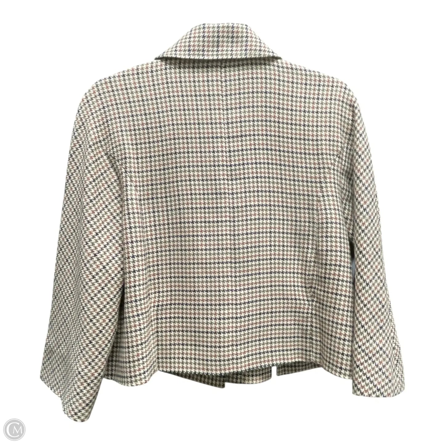 Blazer By Cabi In Plaid Pattern, Size: L