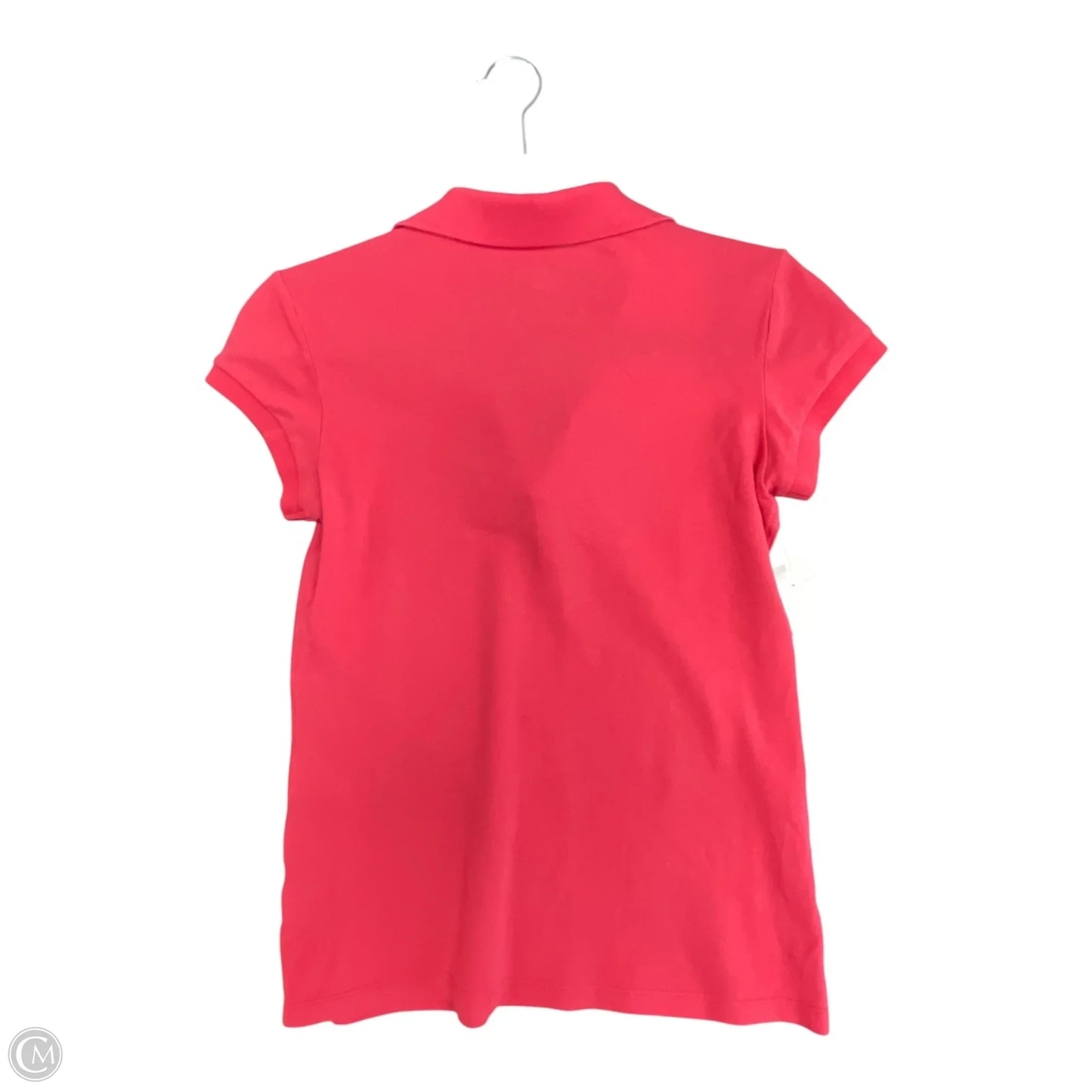 Top Short Sleeve By Calvin Klein In Coral, Size: Xs