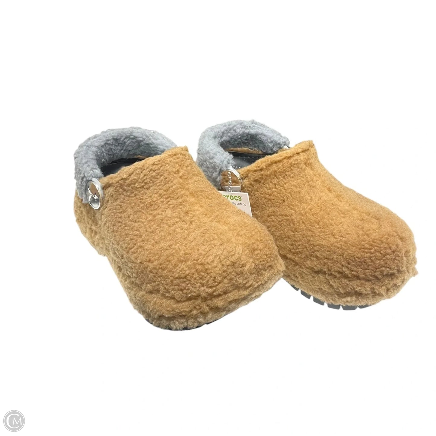 Shoes Heels Platform By Crocs In Tan, Size: 9