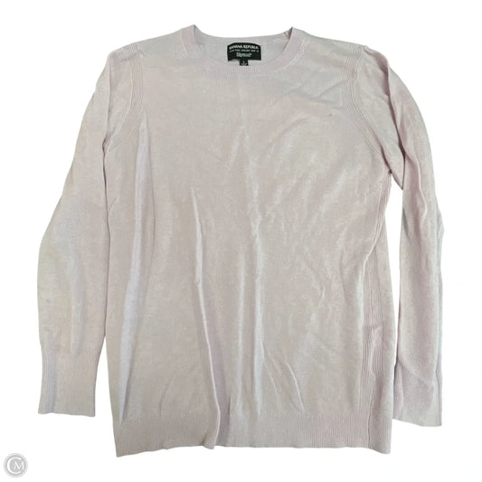 Sweater By Banana Republic In Pink, Size: L