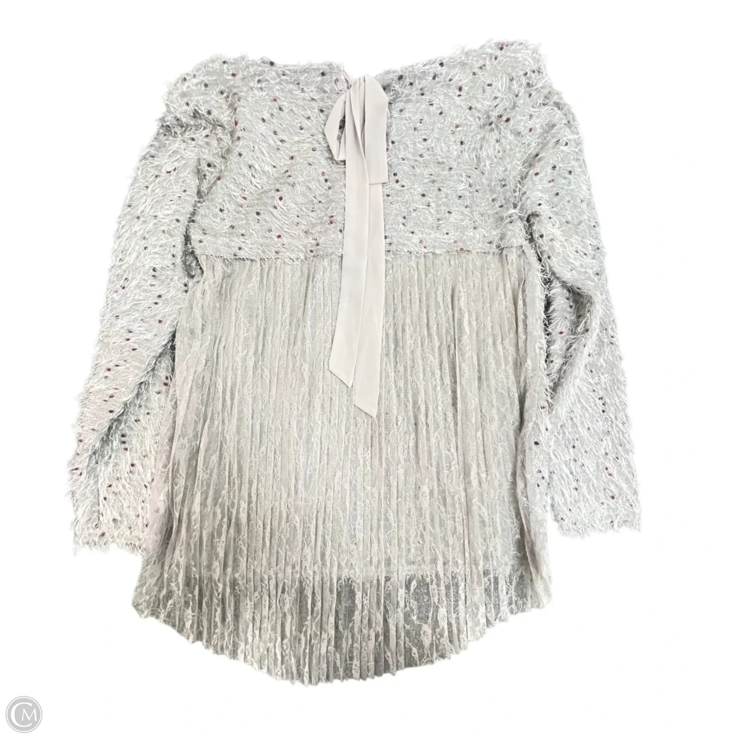 Tunic Long Sleeve By A REVE In Grey, Size: L