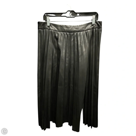 Skirt Midi By Antonio Melani In Black, Size: L