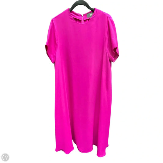 Dress Party Midi By Banana Republic In Pink, Size: M