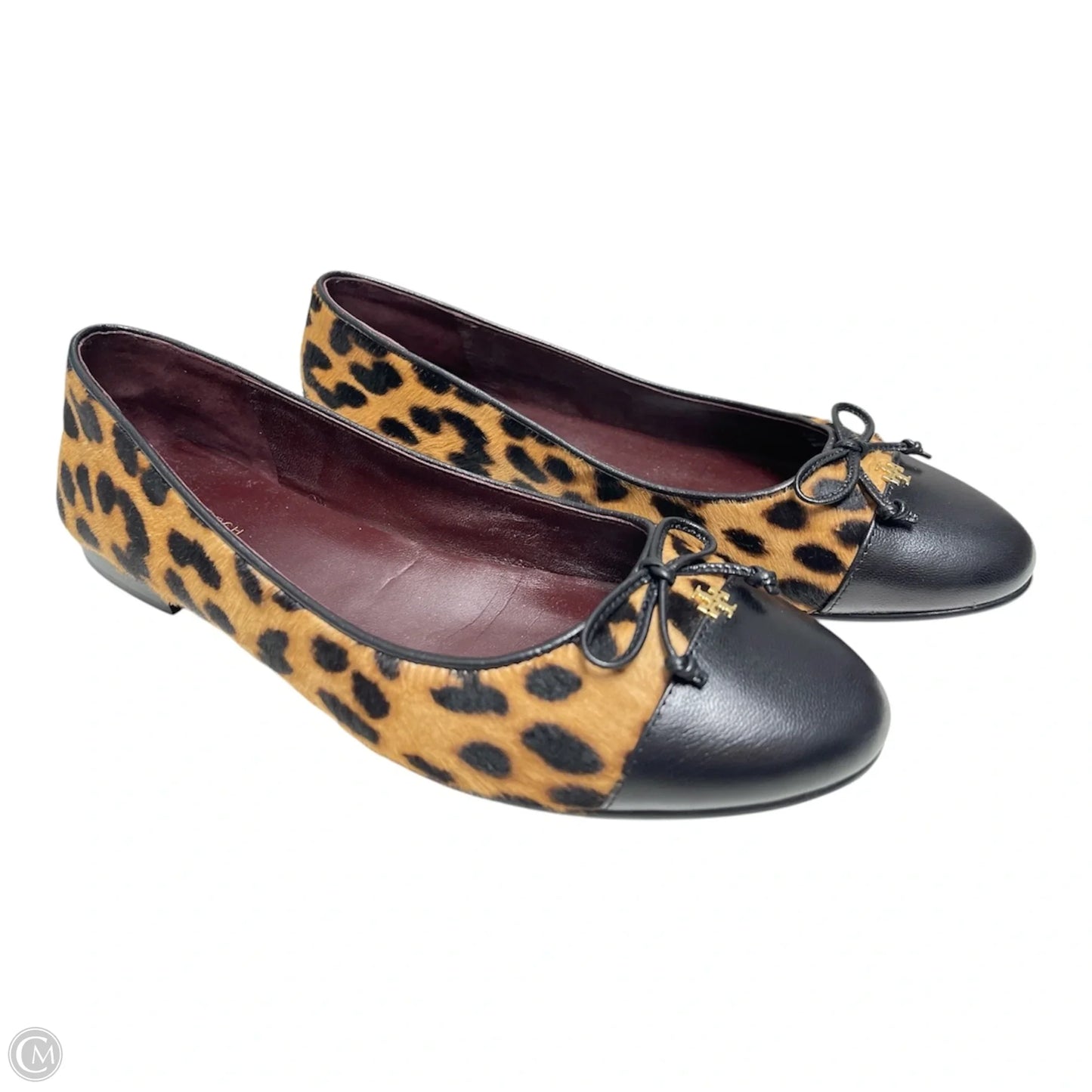 Shoes Designer By Tory Burch In Animal Print, Size: 8.5