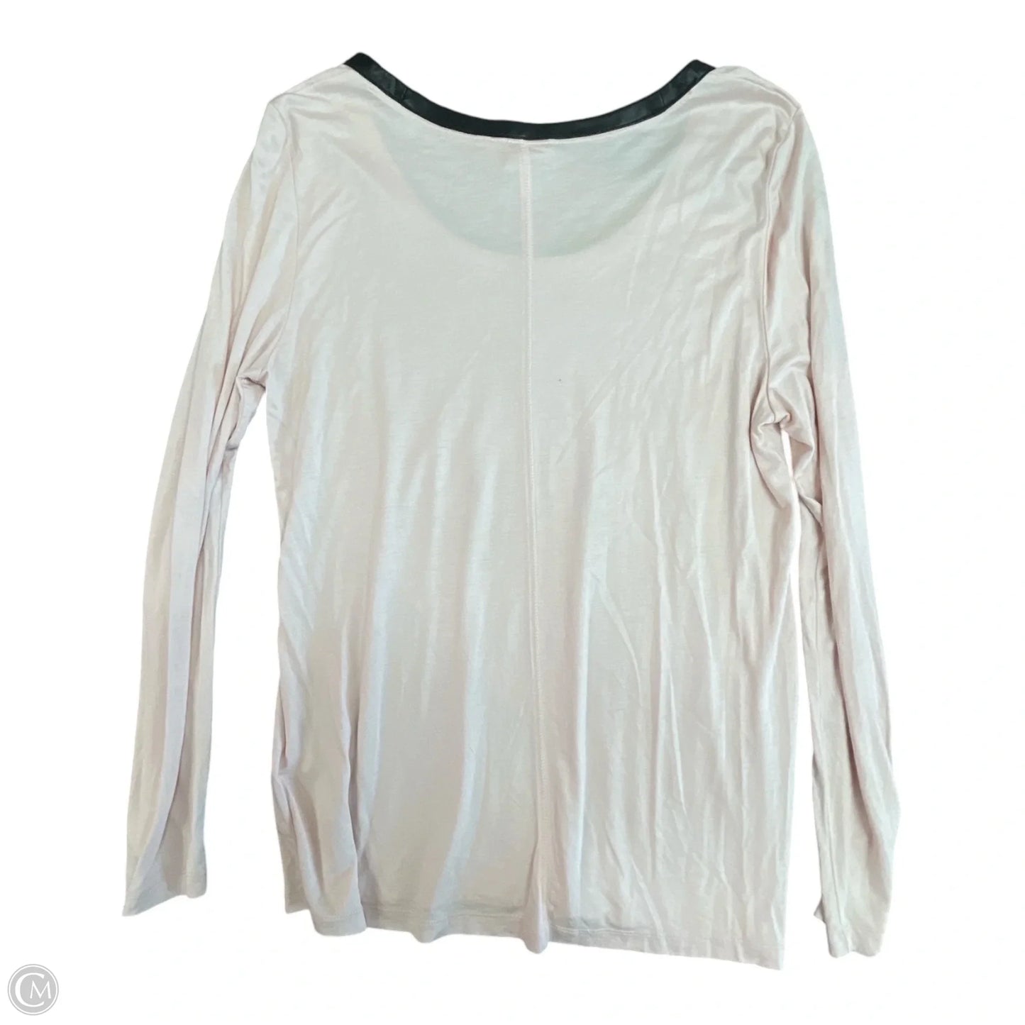 Top Long Sleeve By Banana Republic In Pink, Size: Xl