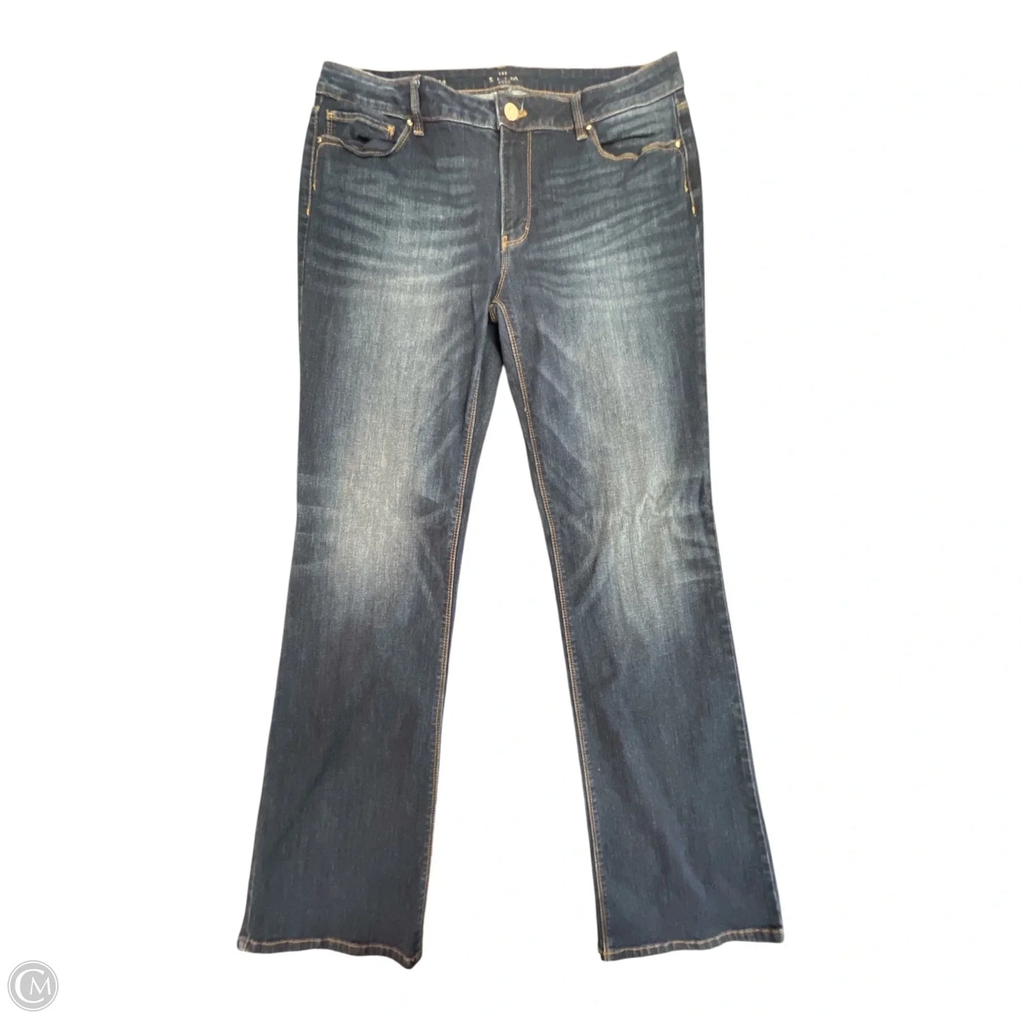 Jeans Boot Cut By White House Black Market In Blue Denim, Size: 14