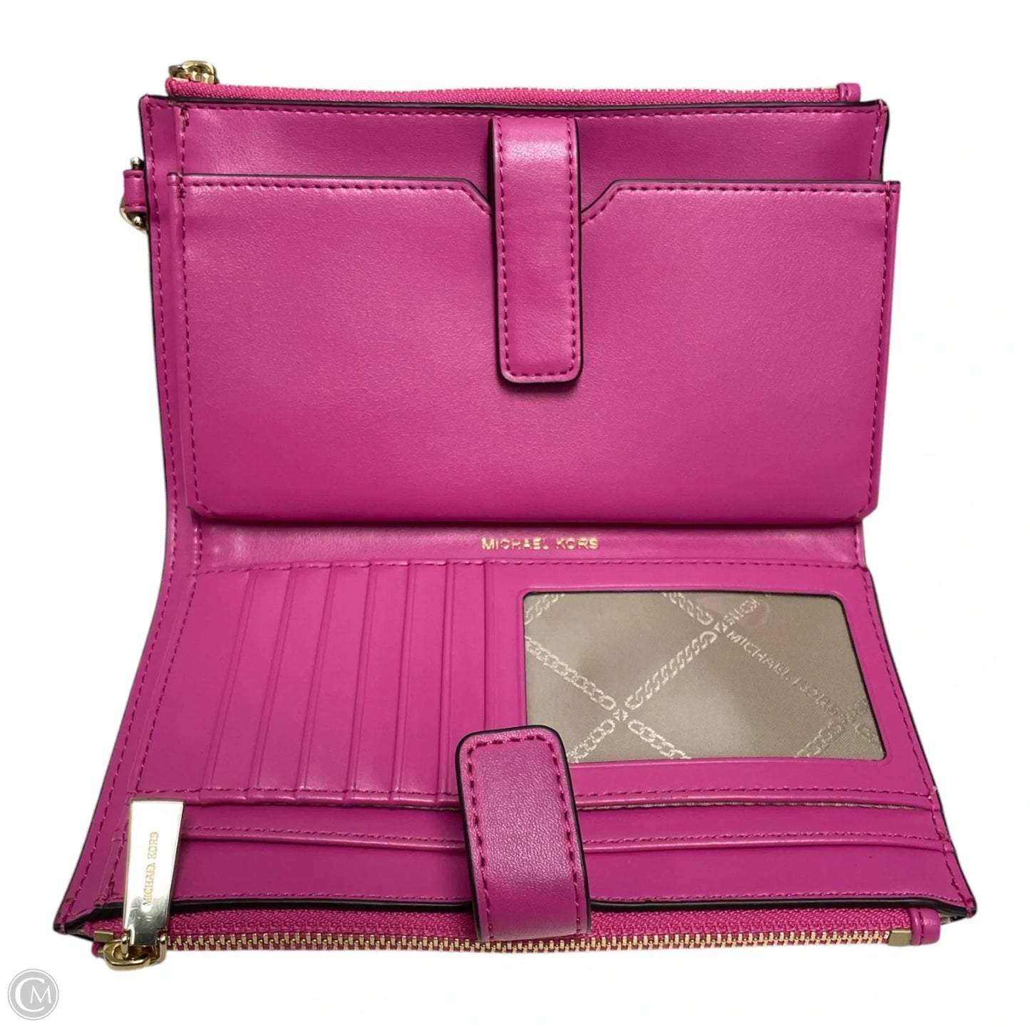 Wristlet Leather By Michael By Michael Kors, Size: Medium