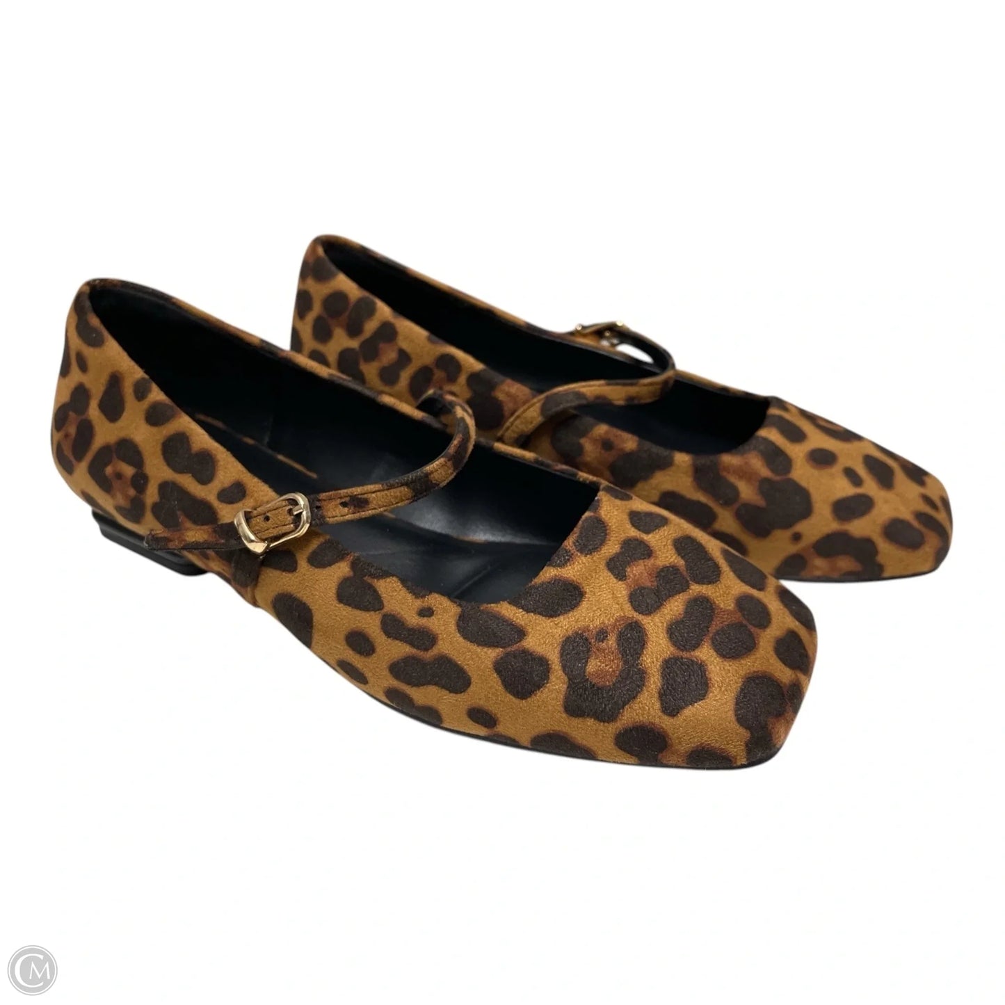 Shoes Flats By GOUPSKY In Animal Print, Size: 7