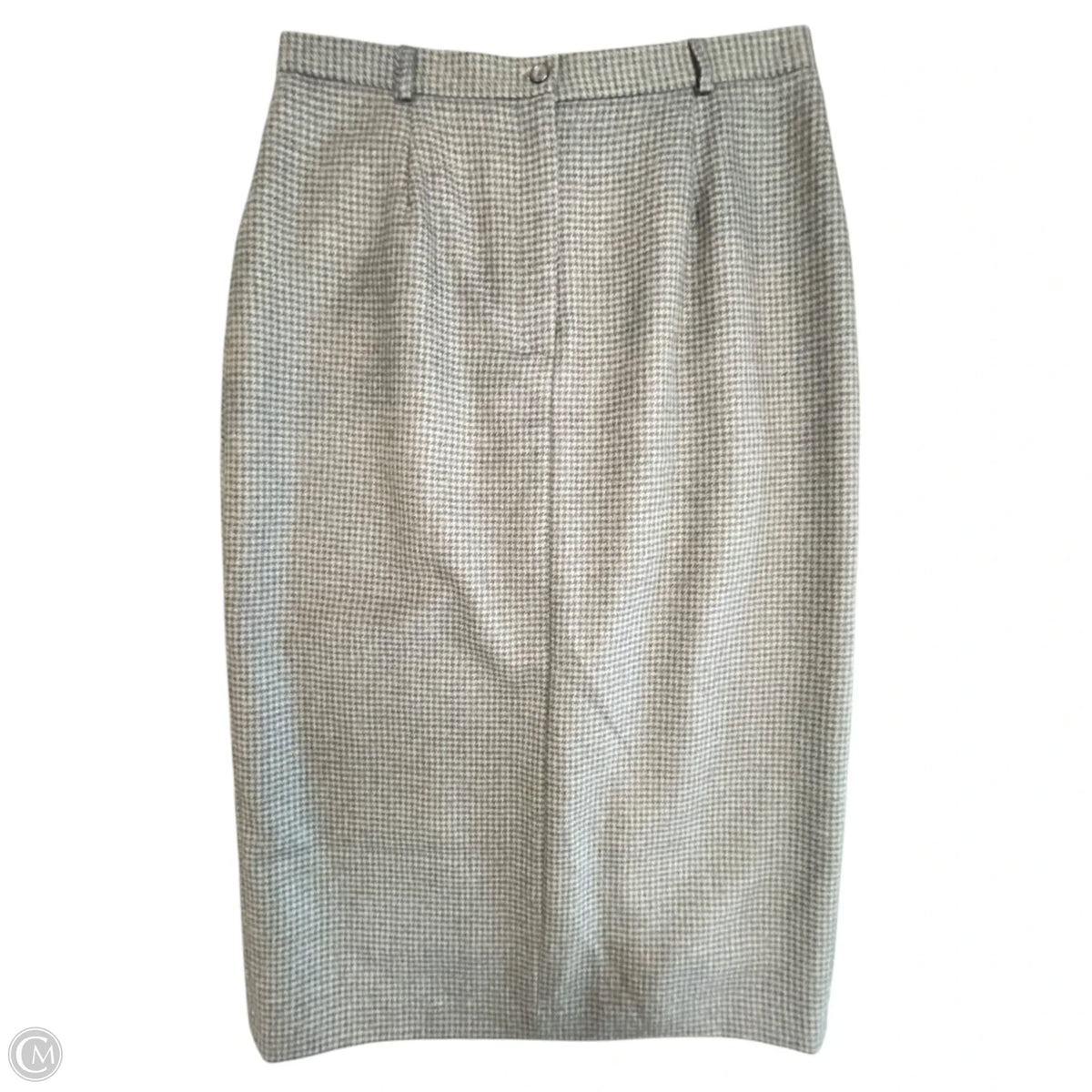 Skirt Midi By Talbots In Black & Grey, Size: 14
