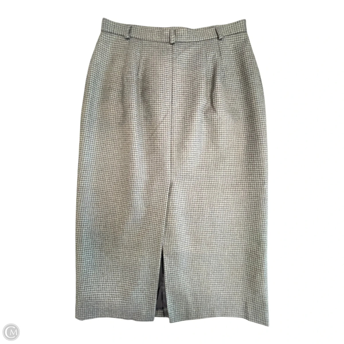 Skirt Midi By Talbots In Black & Grey, Size: 14