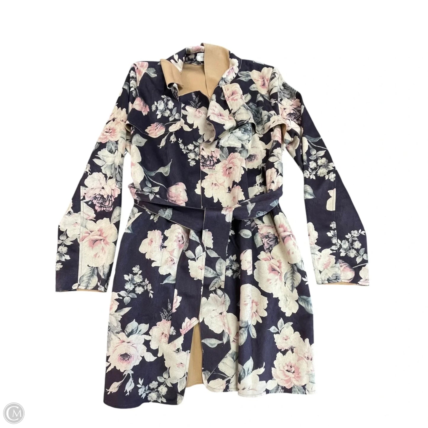 Jacket Other By Solitaire In Floral Print, Size: L