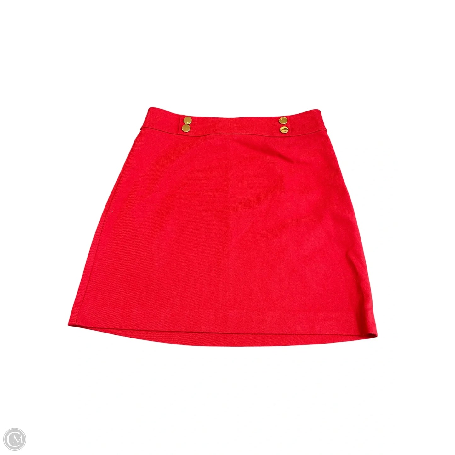 Skirt Mini & Short By Loft In Red, Size: 4