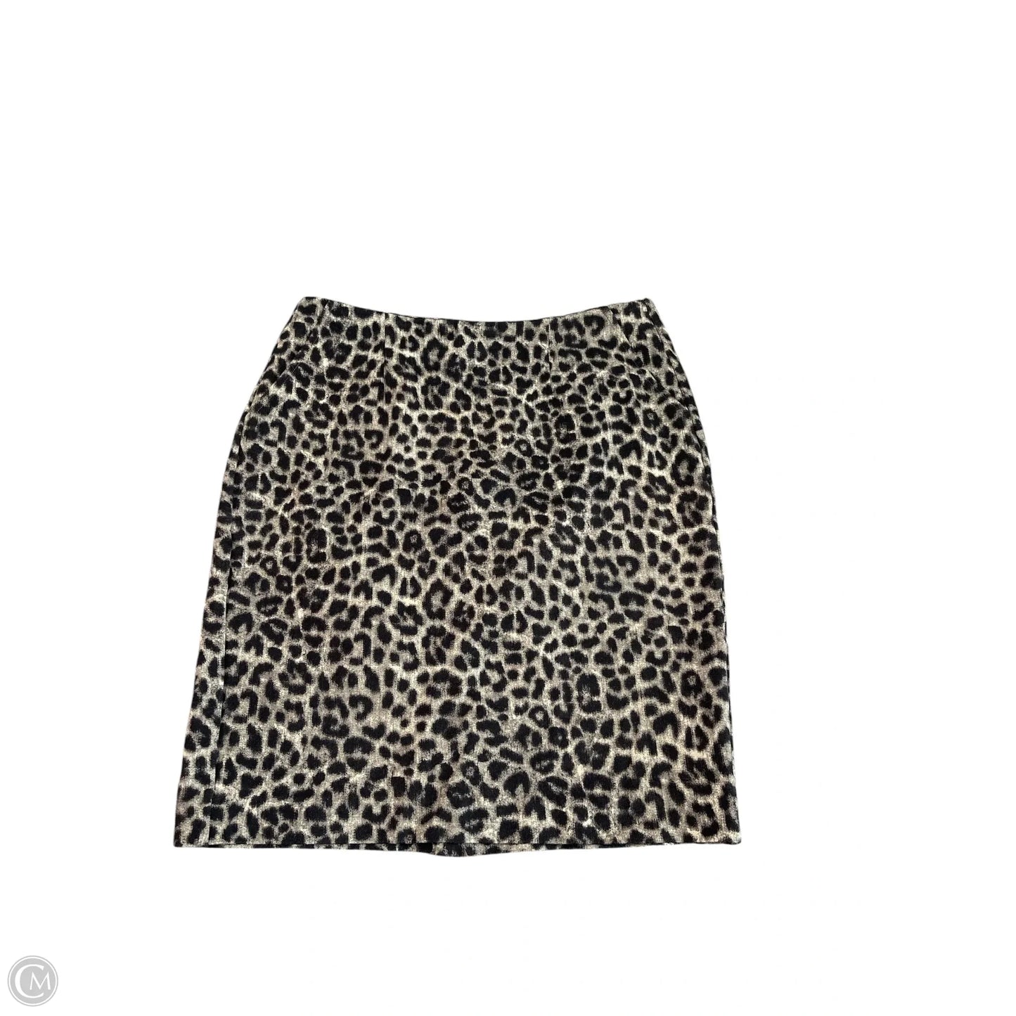 Skirt Mini & Short By Cabi In Animal Print, Size: 4