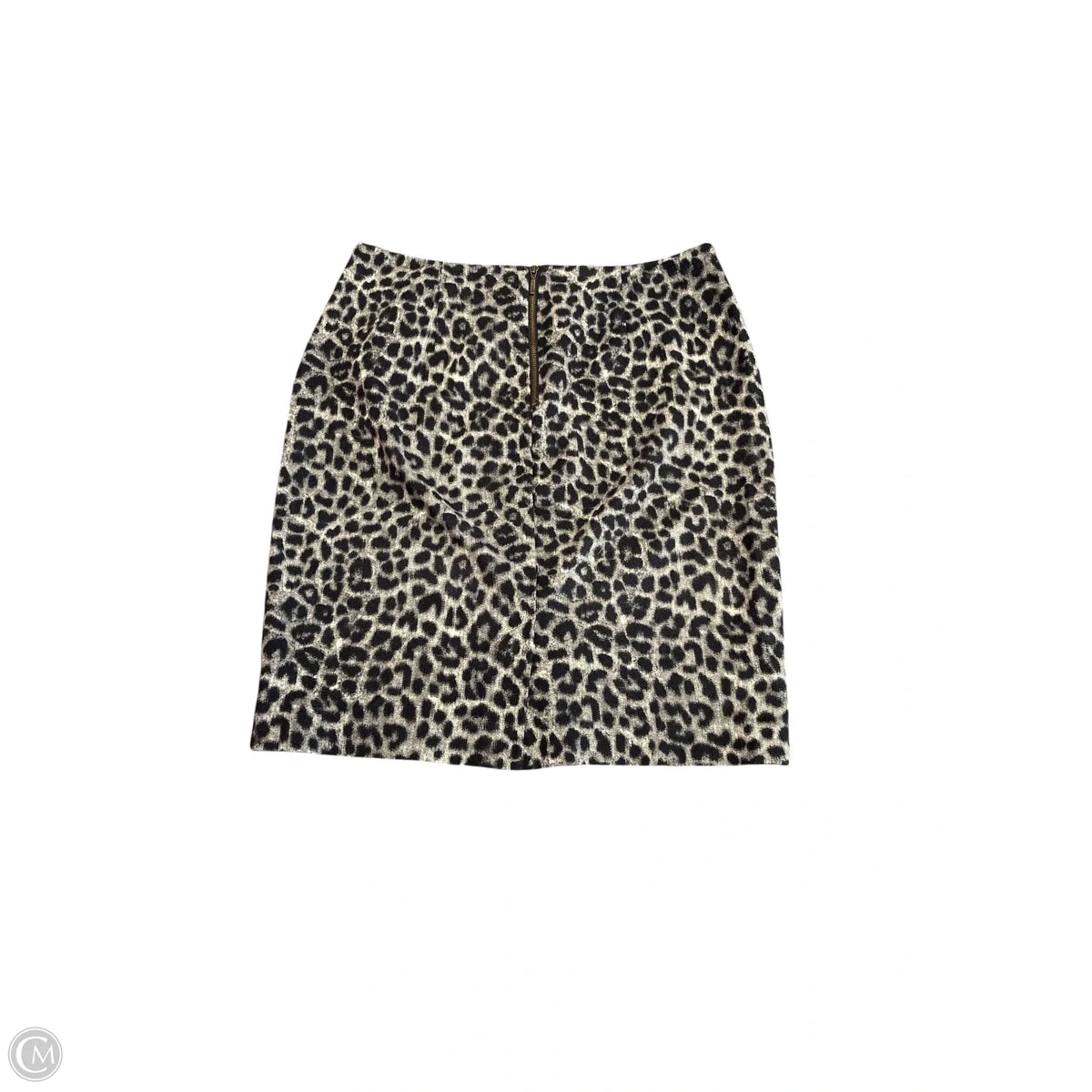 Skirt Mini & Short By Cabi In Animal Print, Size: 4