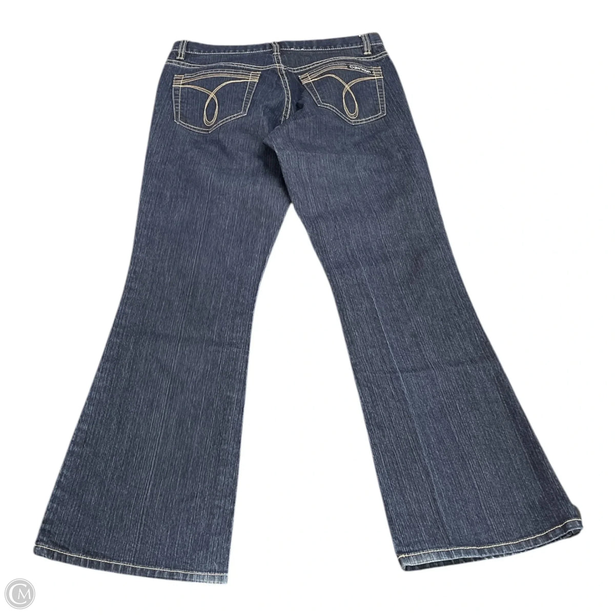 Jeans Flared By Calvin Klein In Brown, Size: 6