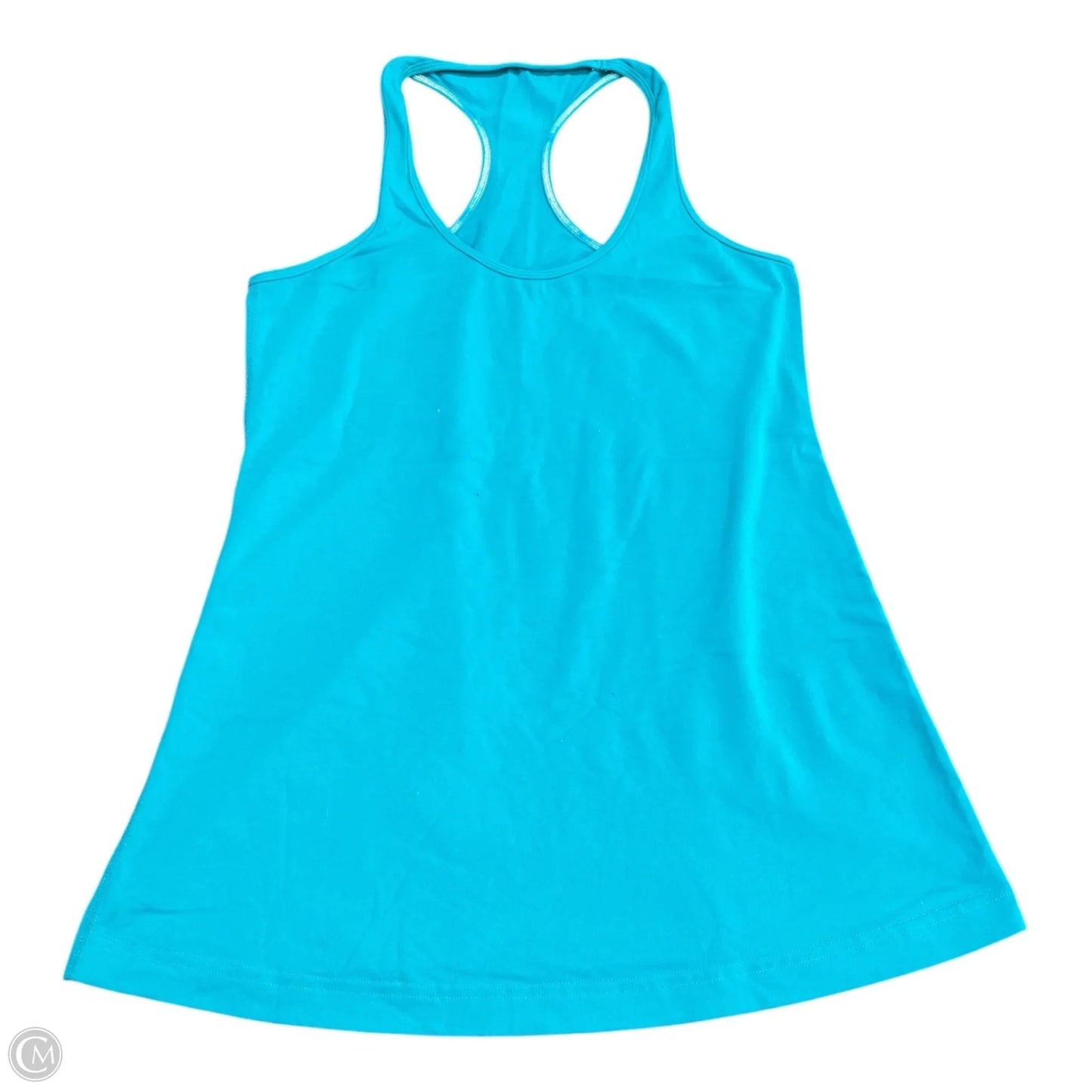 Athletic Tank Top By Lululemon In Aqua, Size: M