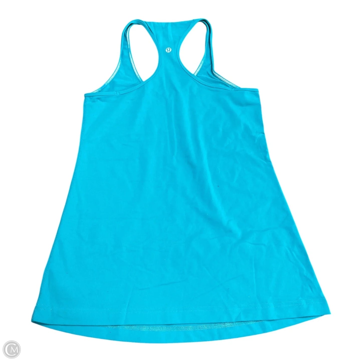 Athletic Tank Top By Lululemon In Aqua, Size: M
