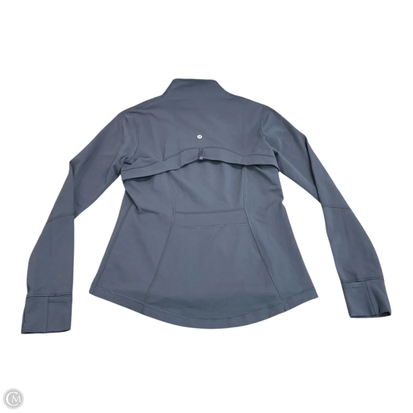 Athletic Jacket By Lululemon In Blue, Size: 12