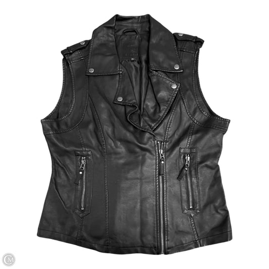 Vest Other By Max Studio In Black, Size: L
