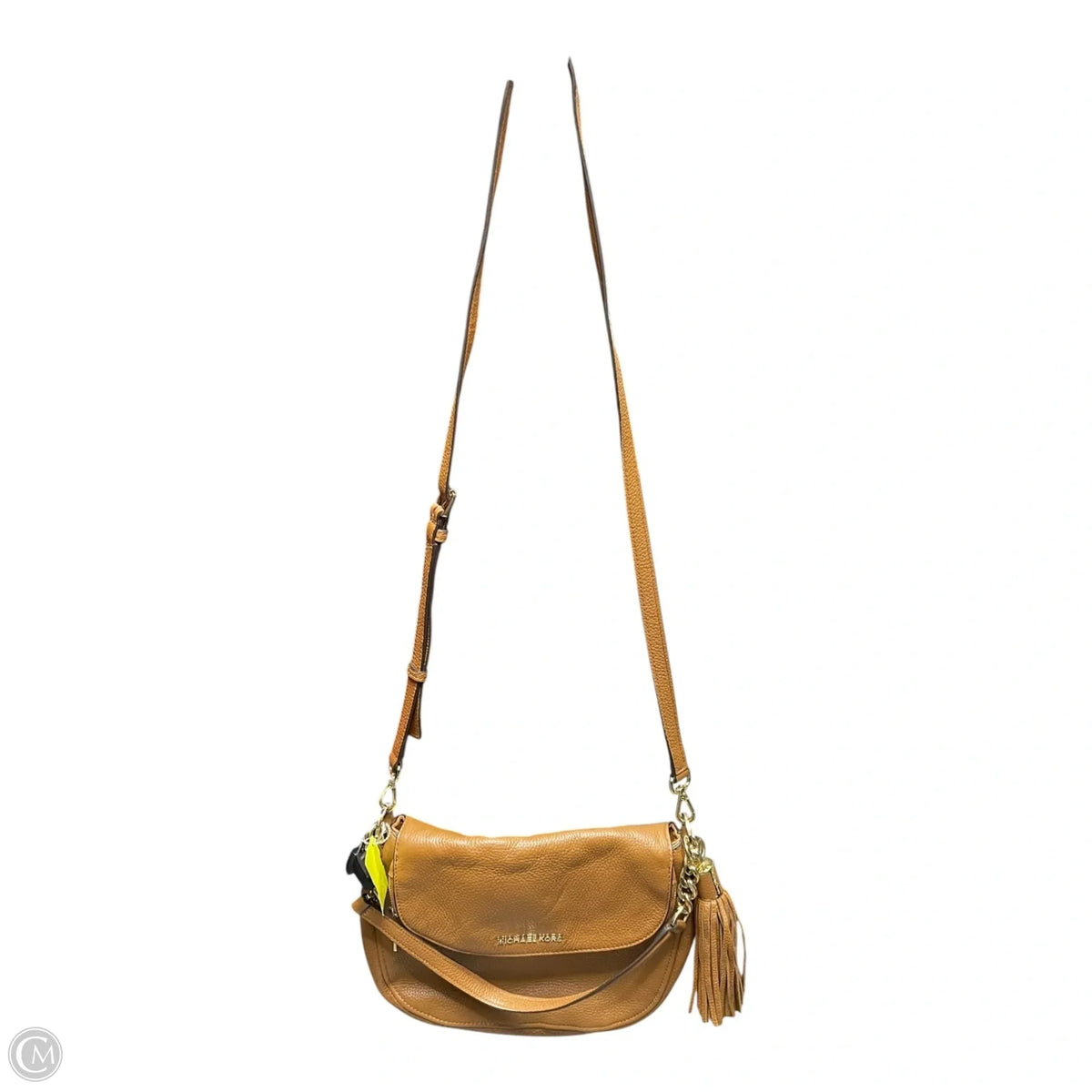 Crossbody Leather By Michael By Michael Kors, Size: Medium