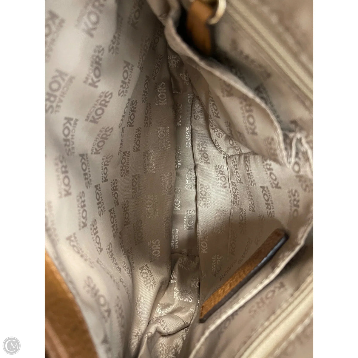Crossbody Leather By Michael By Michael Kors, Size: Medium