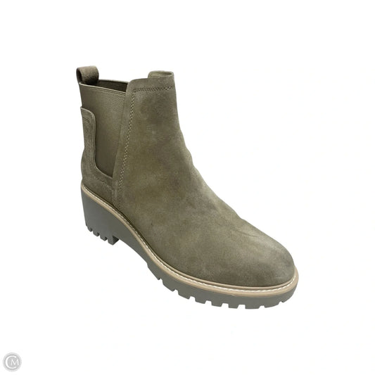 Boots Ankle Heels By Dolce Vita In Tan, Size: 9.5