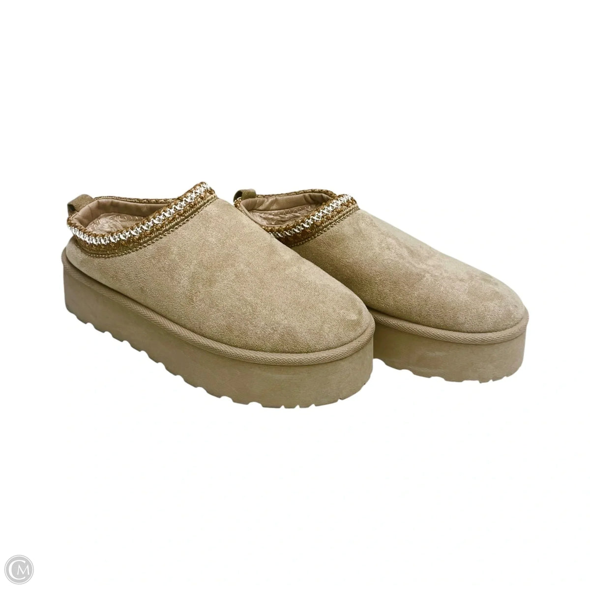 Shoes Flats By Mudd In Tan, Size: 10