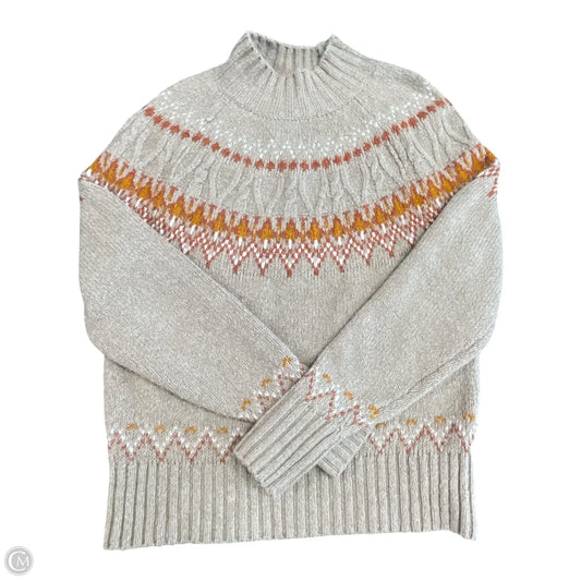 Sweater By Nicole Miller In Tan, Size: M