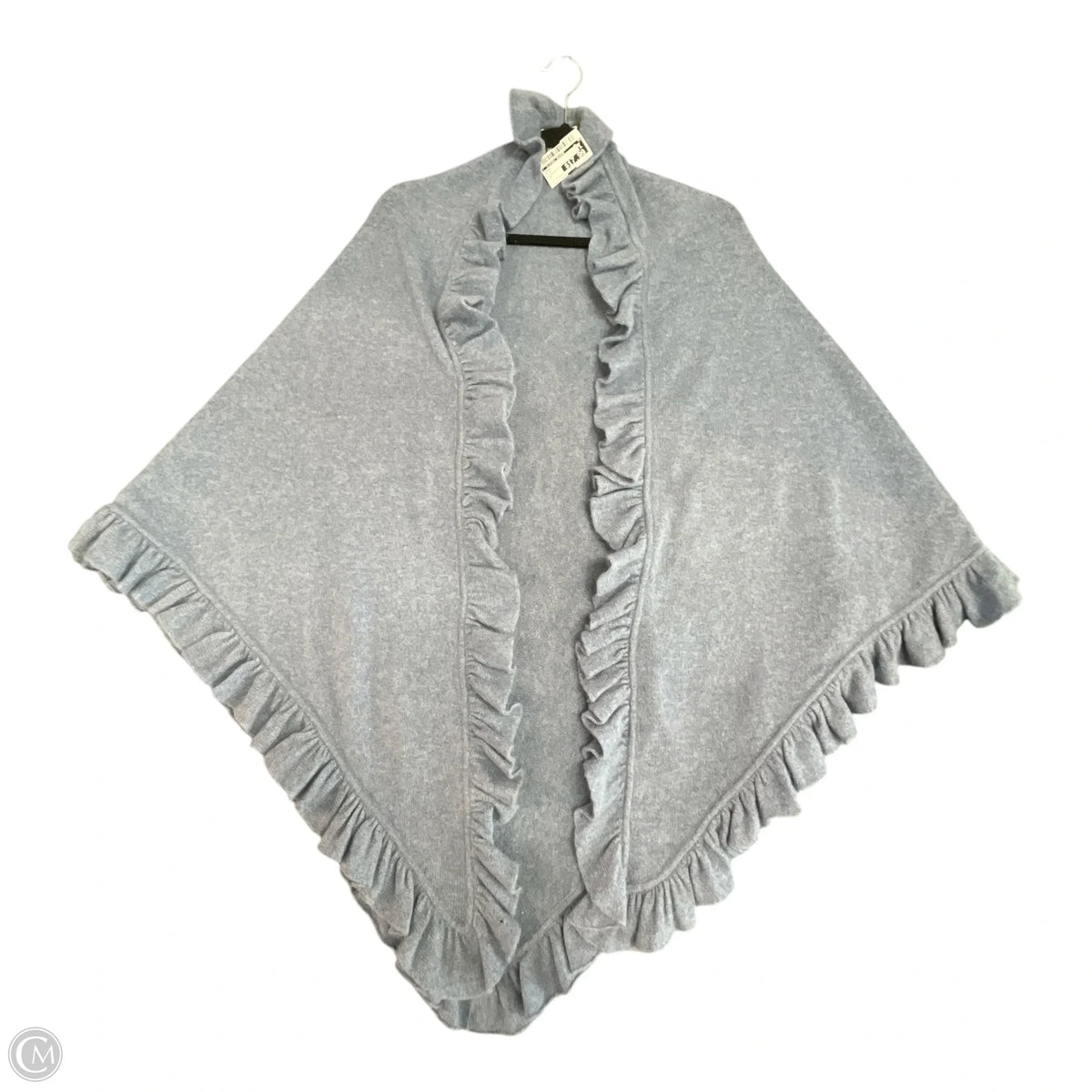 Shawl By Clothes Mentor In Blue