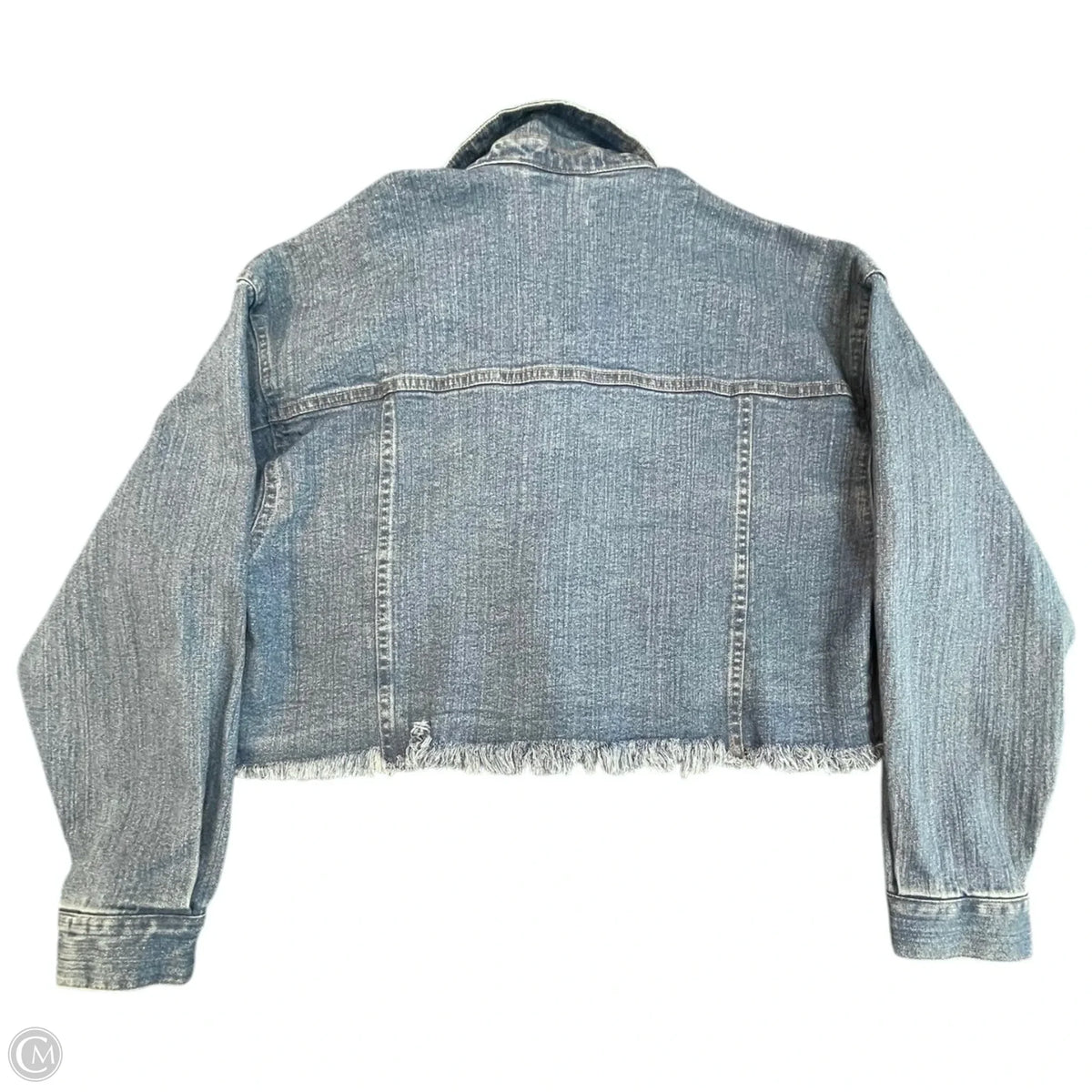 Jacket Denim By LABIJOU In Blue Denim, Size: M