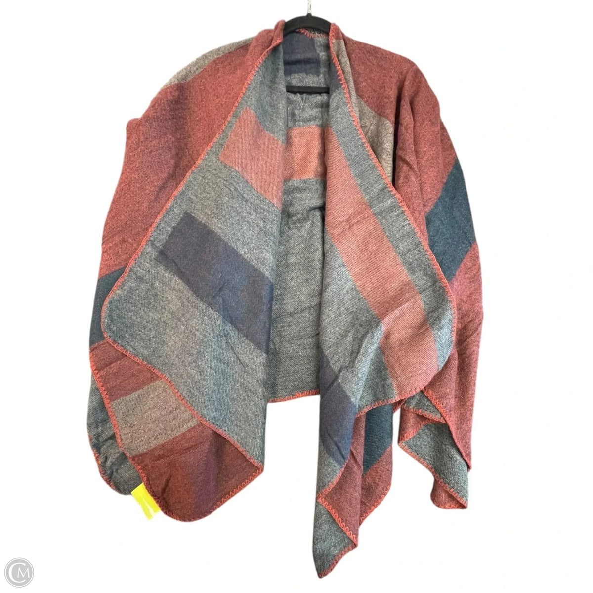 Shawl By Bb Dakota In Plaid Pattern, Size: Osfm