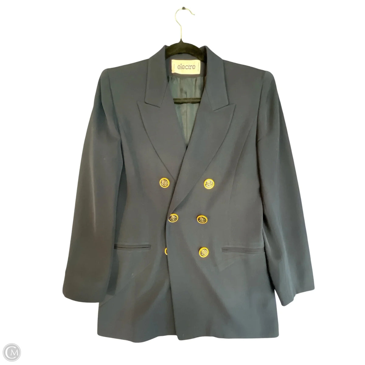 Blazer By Clothes Mentor In Navy, Size: S