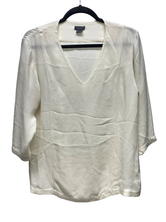 Blouse 3/4 Sleeve By Theory  Size: M