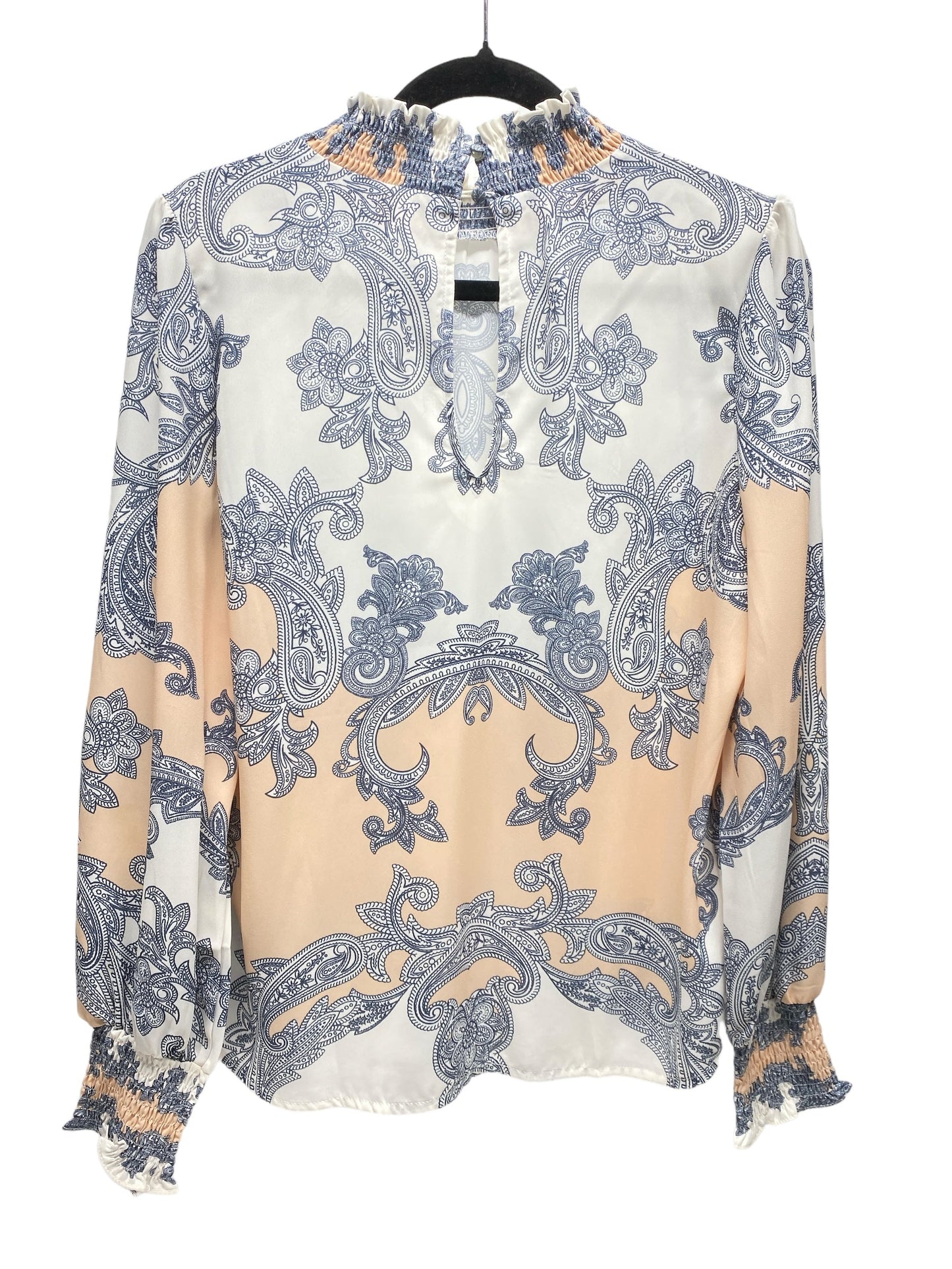 Top Long Sleeve By Clothes Mentor In Floral Print, Size: L