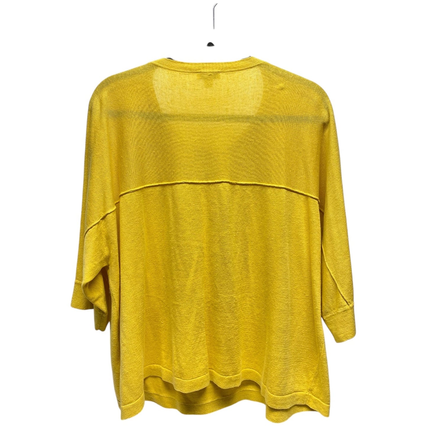 Sweater By J. Jill In Yellow, Size: Xl