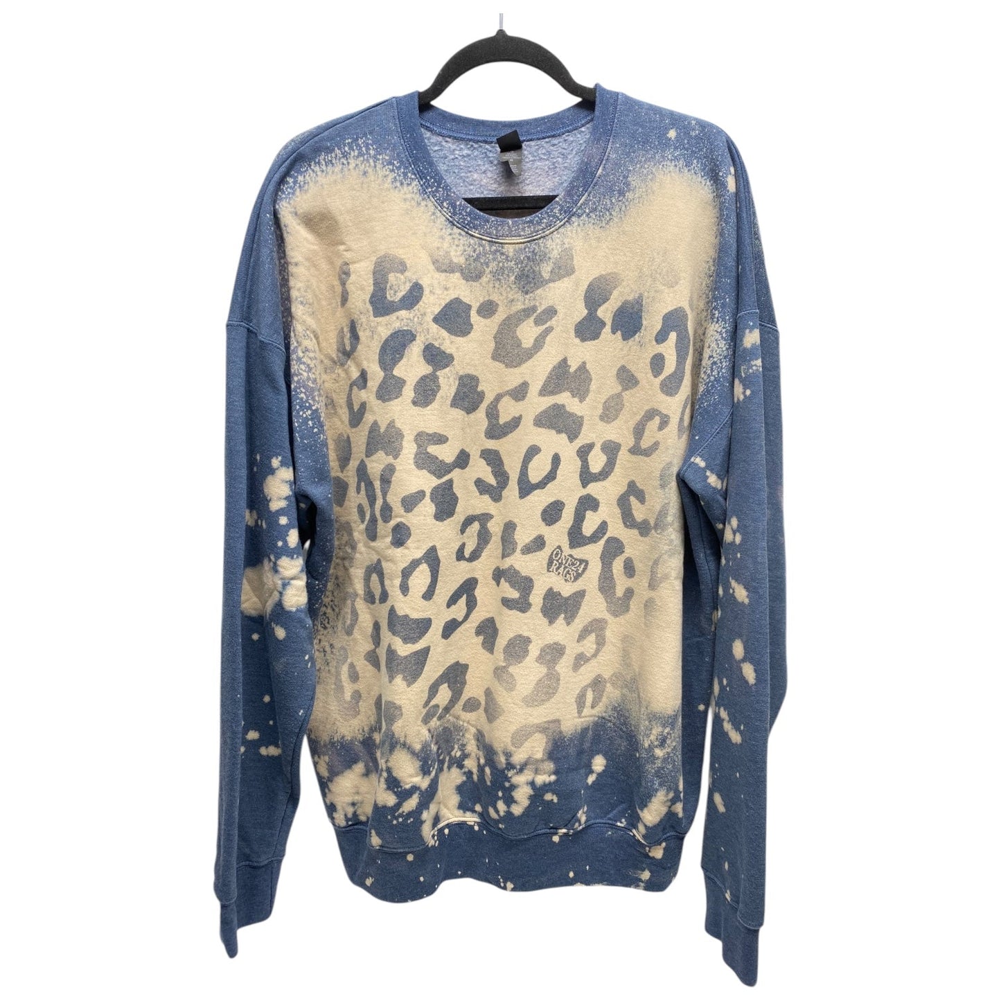 Sweatshirt Crewneck By Clothes Mentor In Blue, Size: Xl