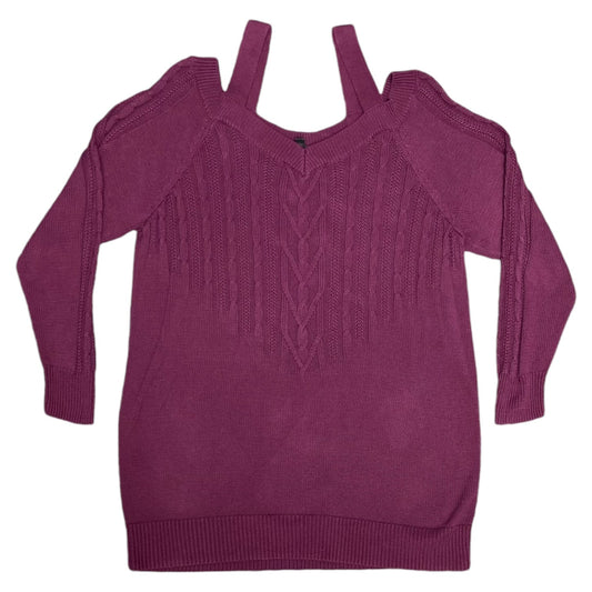 Sweater By Torrid In Purple, Size: 3x